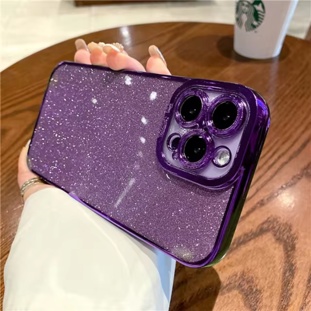 Case iPhone Glam - Luxo Roxo