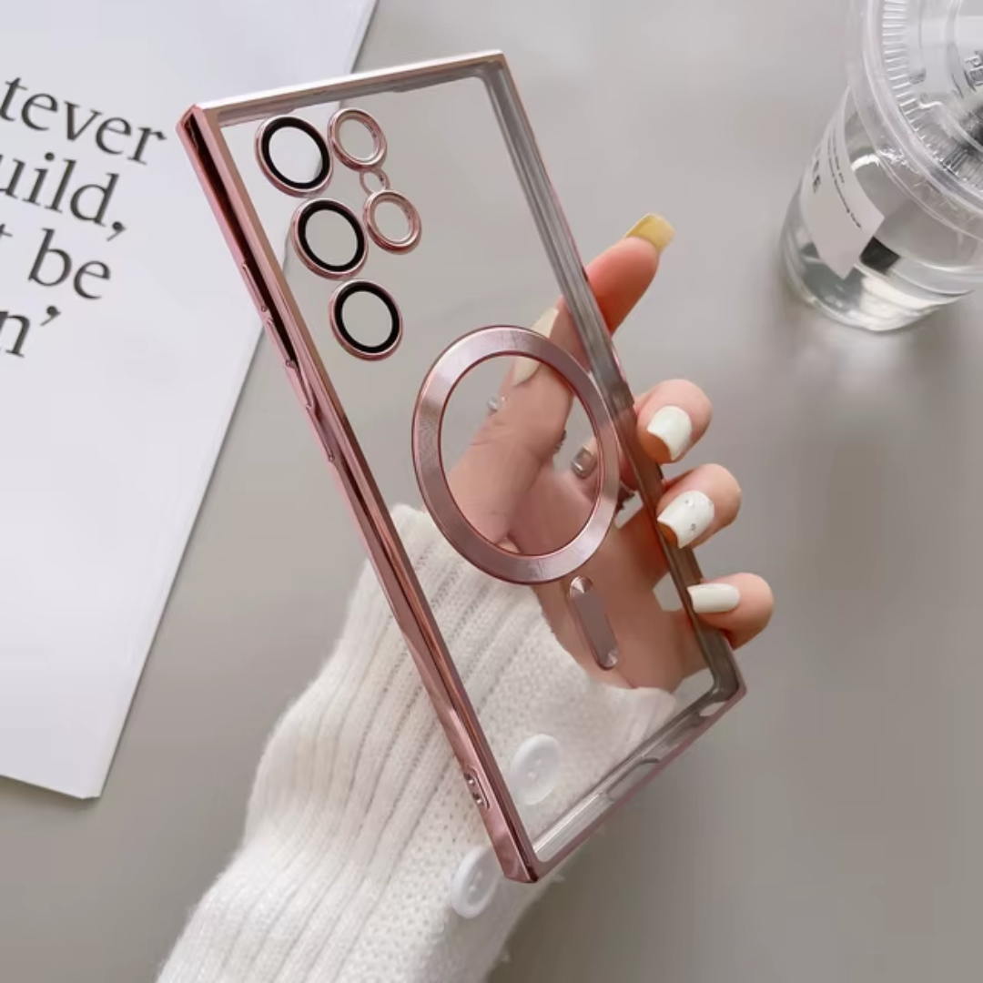 Case de Silicone Samsung - Moonlite Rosa