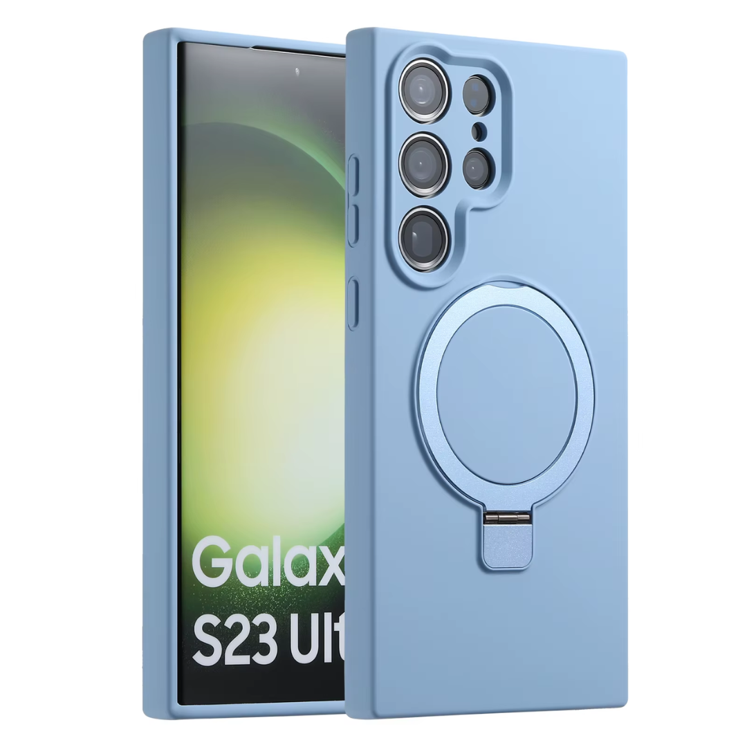 Case de Silicone Samsung - Opal Touch Azul Claro
