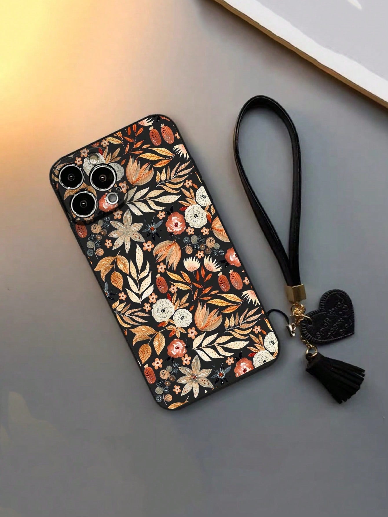 Case iPhone Floral Painted