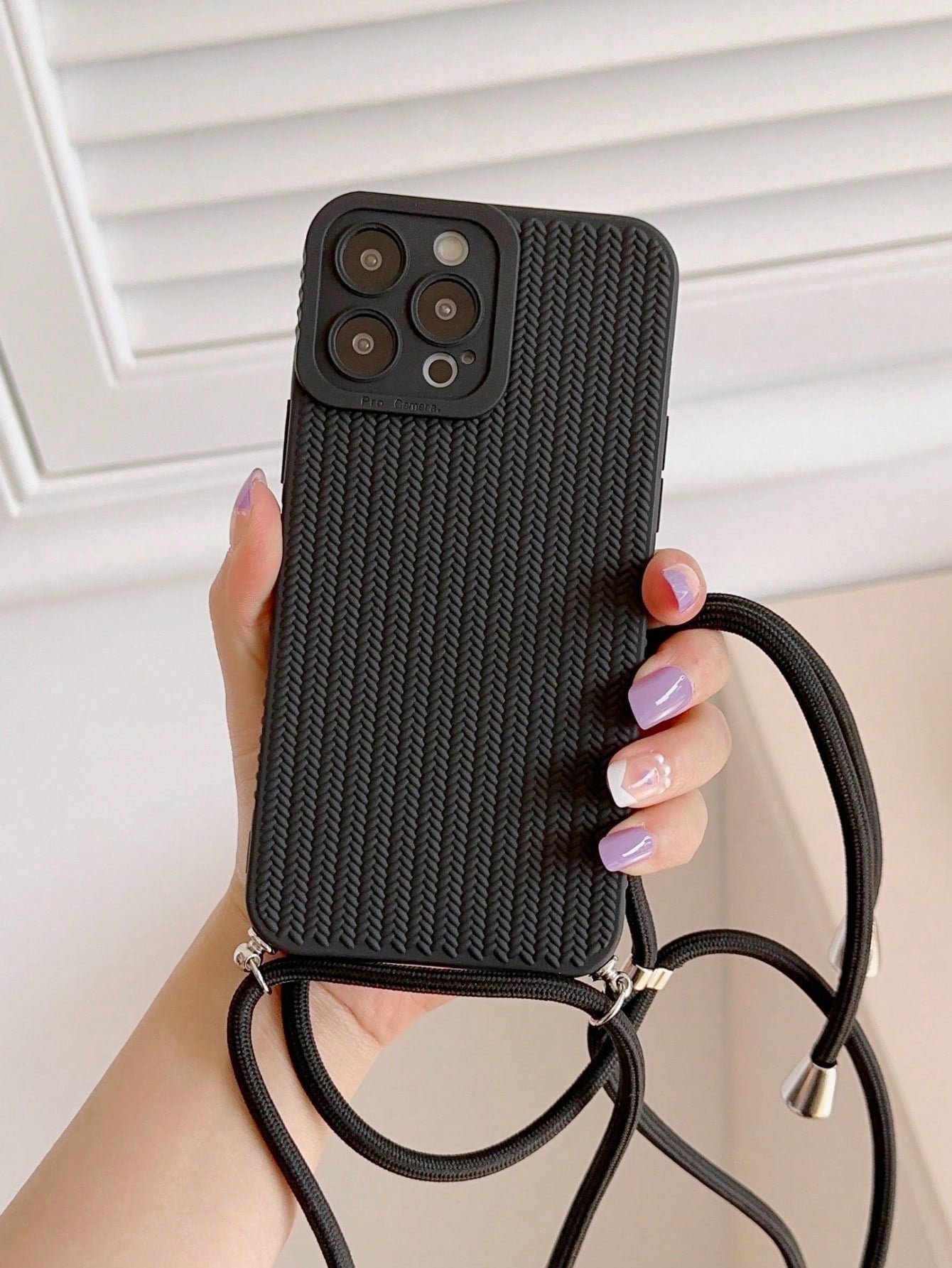 Case iPhone Strap Weave