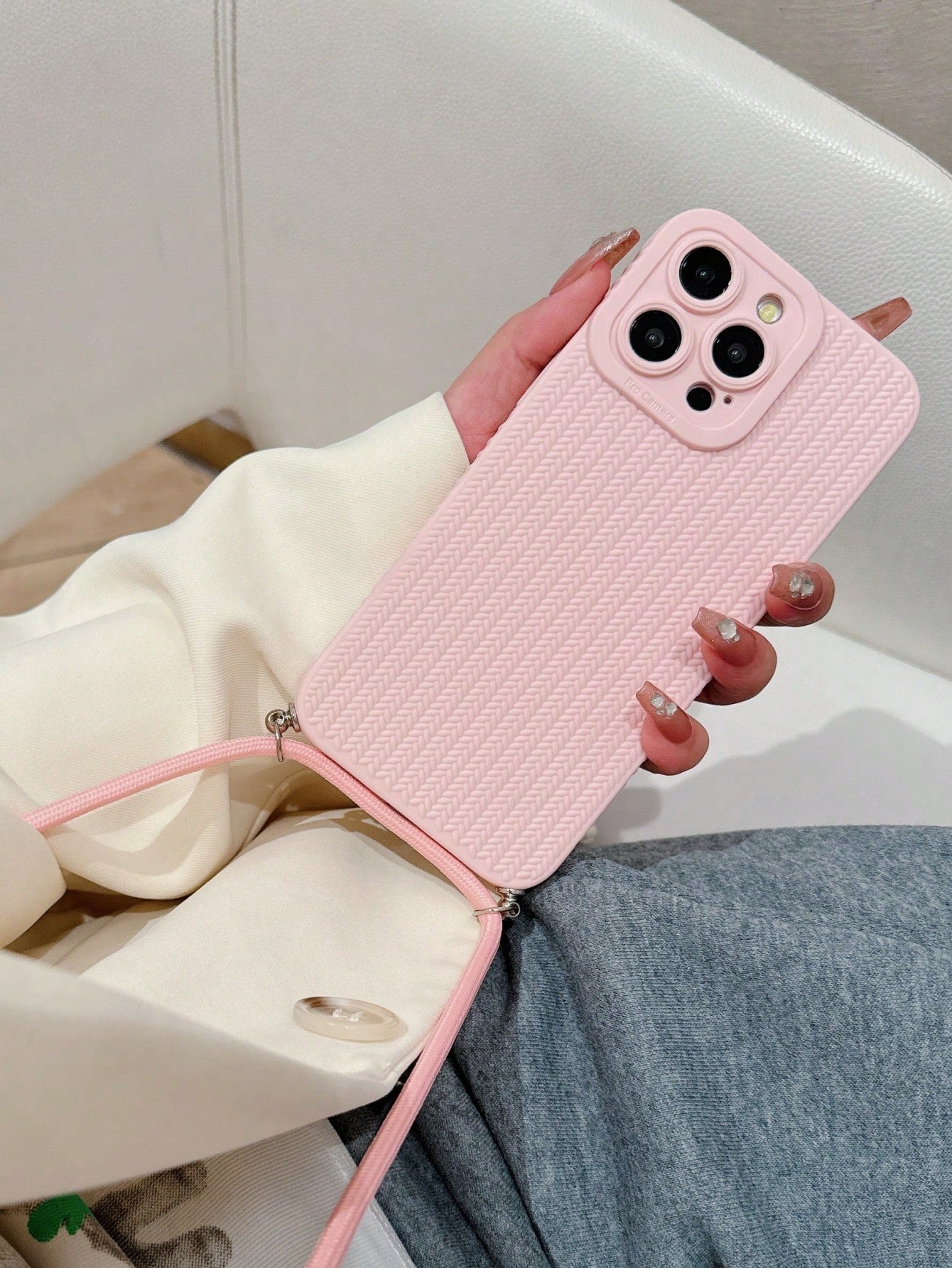 Case iPhone Strap Weave