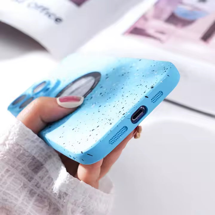 Case de Silicone iPhone - Candy Pop Azul