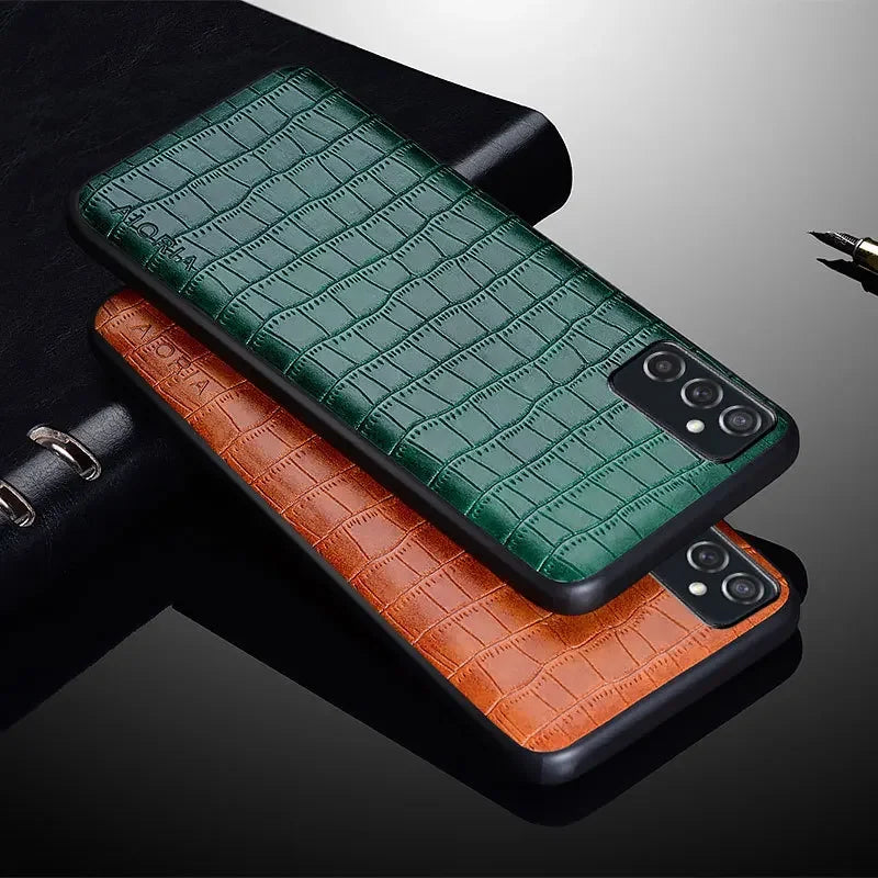 Case de Couro Croc Samsung