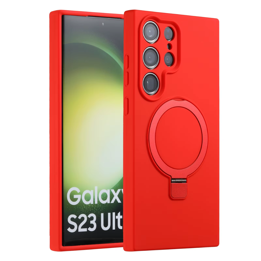 Case de Silicone Samsung - Opal Touch Vermelho